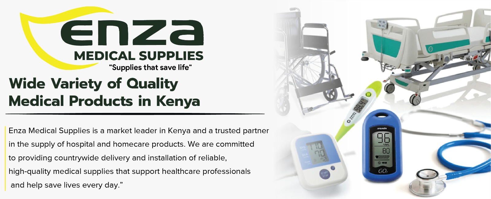 Providing wide variety of medical products in