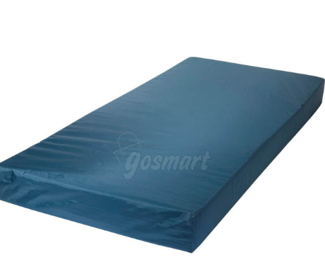 Hospital mattress with mackintosh