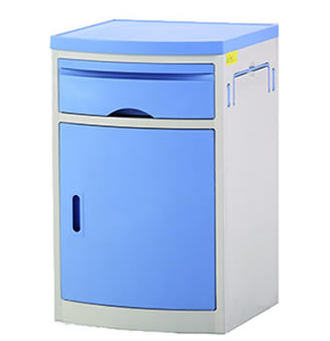 Hospital bed side lockers