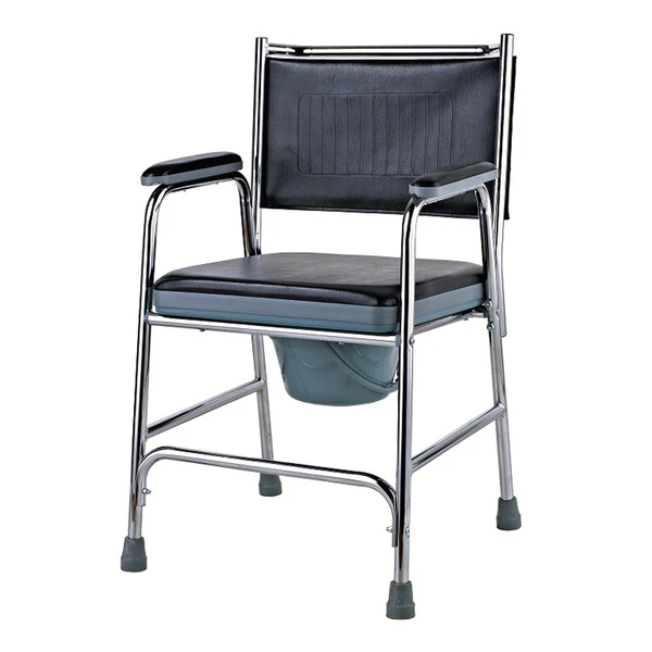 Commode Chair with Padded Seat