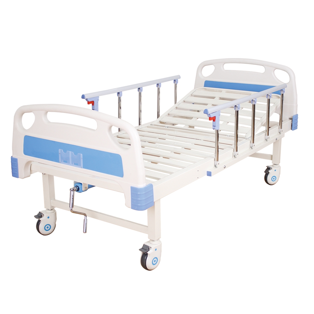 single crank hospital bed with matress i Kenya